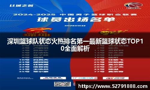 深圳篮球队状态火热排名第一最新篮球状态TOP10全面解析